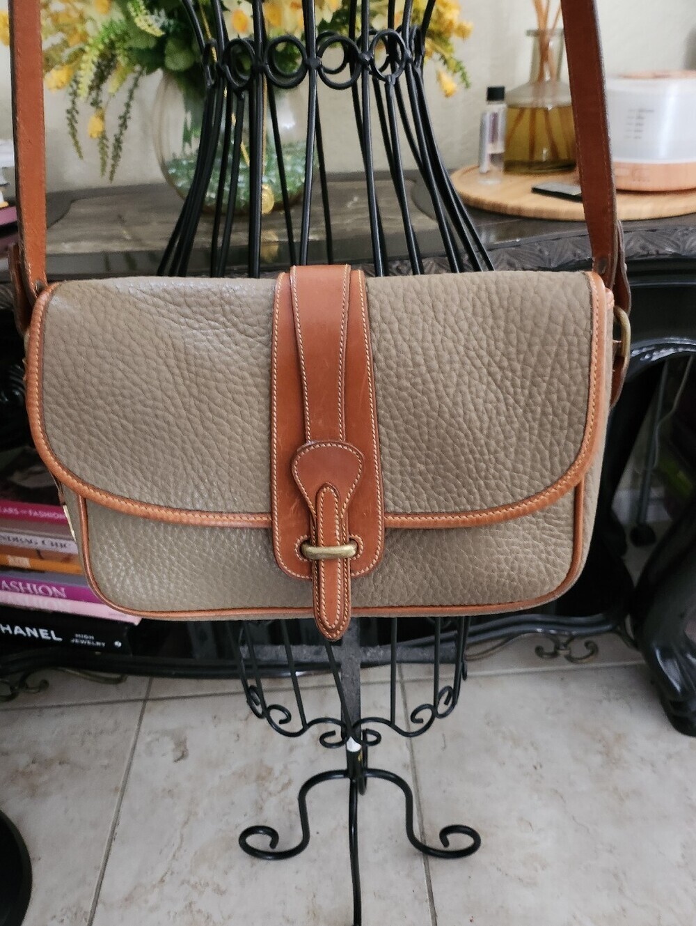 Dooney & Bourke Leather equestrian shoulder bag